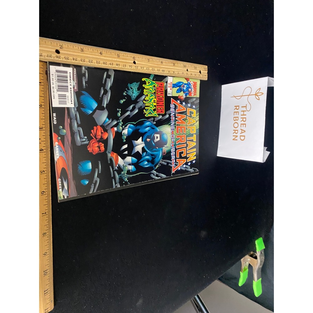 Captain America #1 Marvel Comics 1996 Heroes Reborn J.Madureira Cover‎